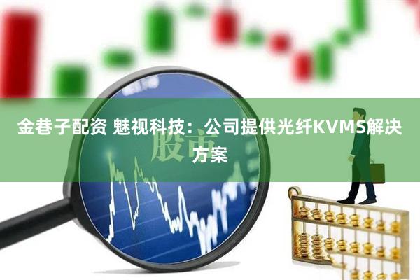 金巷子配资 魅视科技：公司提供光纤KVMS解决方案